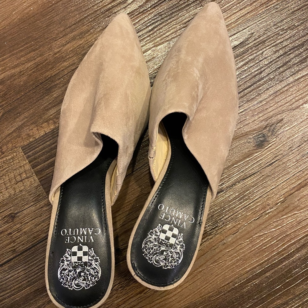 Vince Camuto Heeled Booties backless